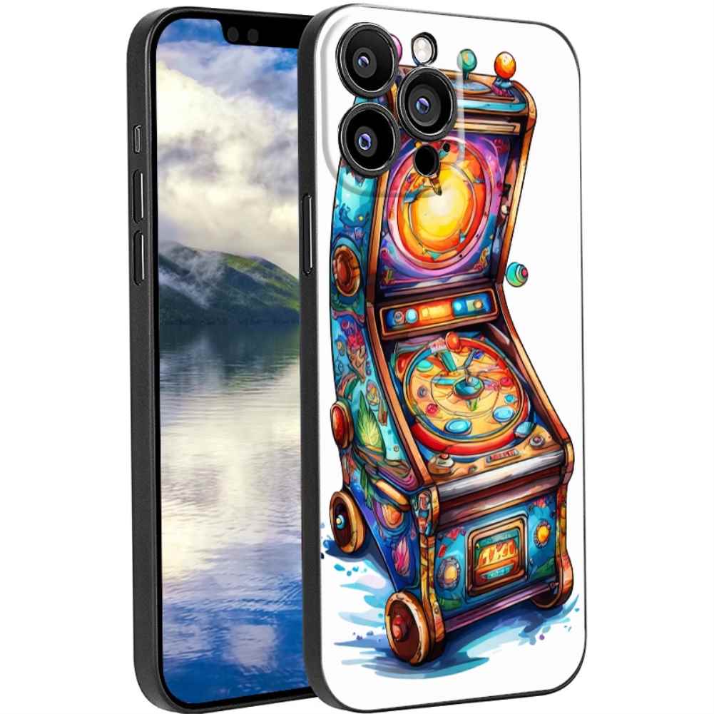 boho-mechanical-pinball-machine-229 phone case for iPhone 13 Pro Max ...
