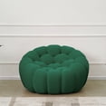 thumbnail image 1 of bokifol 48.43"Cloud Sofa,Modern loveseat Sofa Couch with 3D Honeycomb Shape Knit Fabric Sofa,Comfy Couches for Small Space,Bedroom,Apartment(Green), 1 of 8