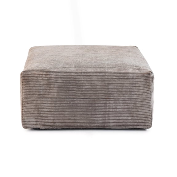 bokifol Modern Sectional Sofa Couch Floor Sofa for Bedroom,Living Room,Apartment and Small Space,Ottoman,Brown