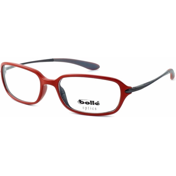 boll Neuilly Lightweight & Comfortable Designer Reading Glasses in Opaque Red w/Dark Gun +1.25