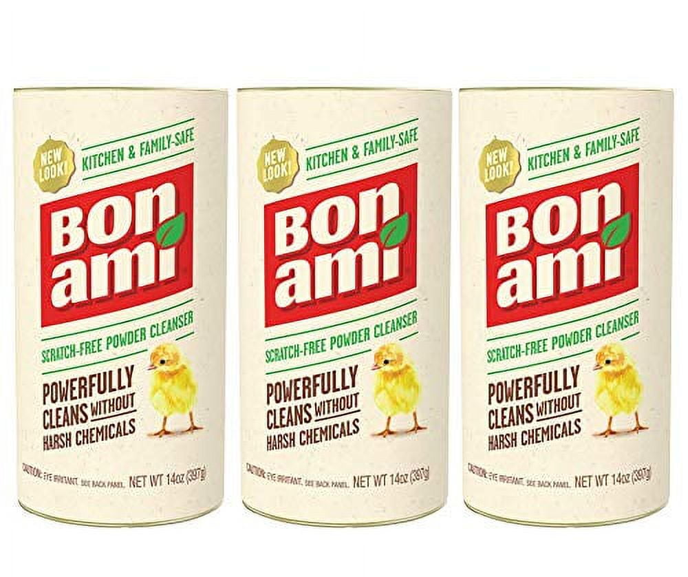 bon ami powder cleanser - 14 oz (pack of 3) - Walmart.com