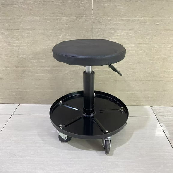 boncyair Stools,Pneumatic Roller Seat/Creeper with Adjustable Height - 300 lb Capacity