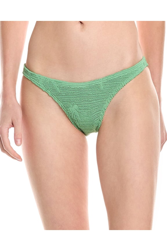 womens Scene Brief Bikini Bottom, os, Green
