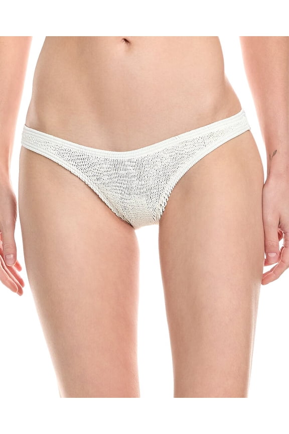 womens Sign Brief Bikini Bottom, os, Brown