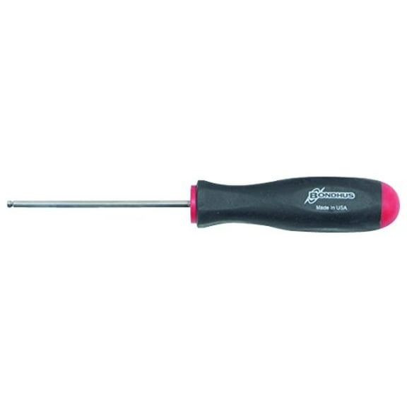 bondhus 16664 5.0mm briteguard plated ball end screwdriver