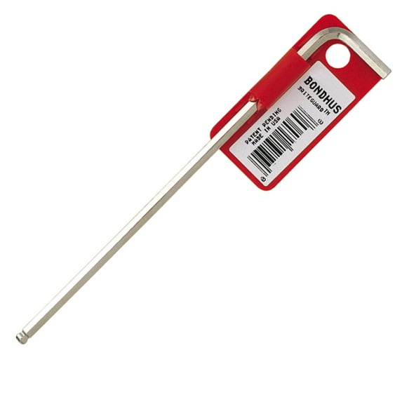 bondhus 17070 7mm briteguard plated ball end l-wrench