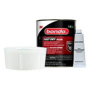 Bondo Professional Fast Dry Body Filler - Automotive Repair - 25oz   Residential Use, Standard Application