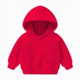 thumbnail image 1 of boobe 5-6 Years Little Girls Pullover Hoodie,Long Sleeve Basic Sweatshirt,Casual Top, 1 of 3