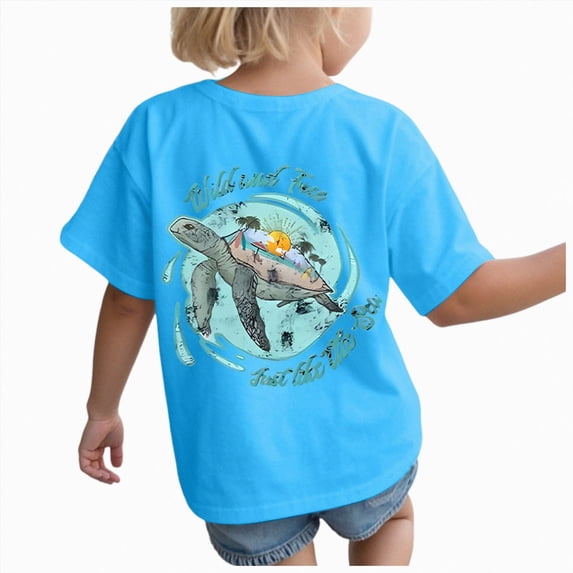 boobe Girls Tops Cute Summer Short Sleeve T Shirts Casual V Neck Blouses 6-12 Months 12-24 Months 2t 3t 4t 5t 6t 7t 8t 9t Children