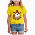 thumbnail image 1 of boobe Retro Costume Girls T-Shirt Graphic Tshirt Little Girls Fall Short Sleeve Tee Tops, 1 of 5