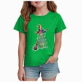 thumbnail image 1 of boobe T Shirt Girls Funny Halloween Graphic Tee Casual Letter Print Fall Tops, 1 of 5