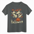 thumbnail image 1 of boobe Toddler Girls Halloween T-Shirt Graphic Shirt Cute Funny Spooky Short Sleeve Tees Top, 1 of 7