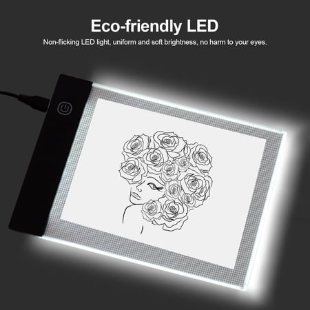 book paper Kits Portable Flip Book Kit with Light Pad Tablet LED Light Box 3 Level Brightness Control 300 Sheets Flipbook Paper with Binding Screws for Tracing and Drawing