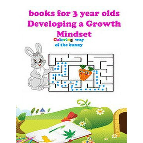 books for 3 year olds Developing a Growth Mindset : A Fun Guessing Game for 3 Year Olds, I Spy A way for rabbits, girls boys babies Game
