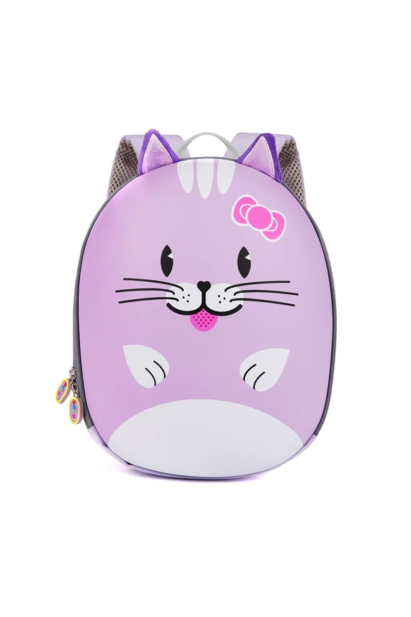 Tiny Trekker Backpack - PURPLE CAT