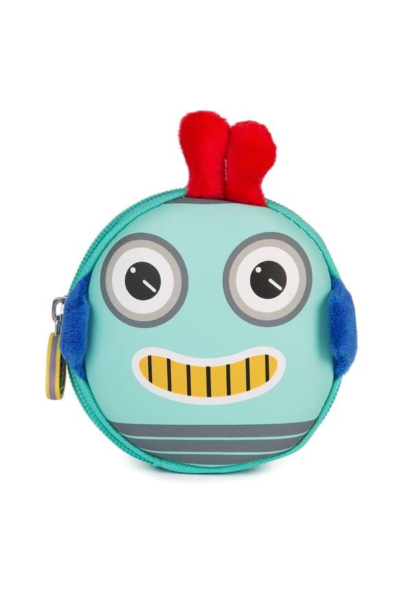 Tiny Trekker Keychain Pouch - ROBOT