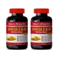 borage oil OMEGA369 3600mg heart health supplement 2 Bottles 240