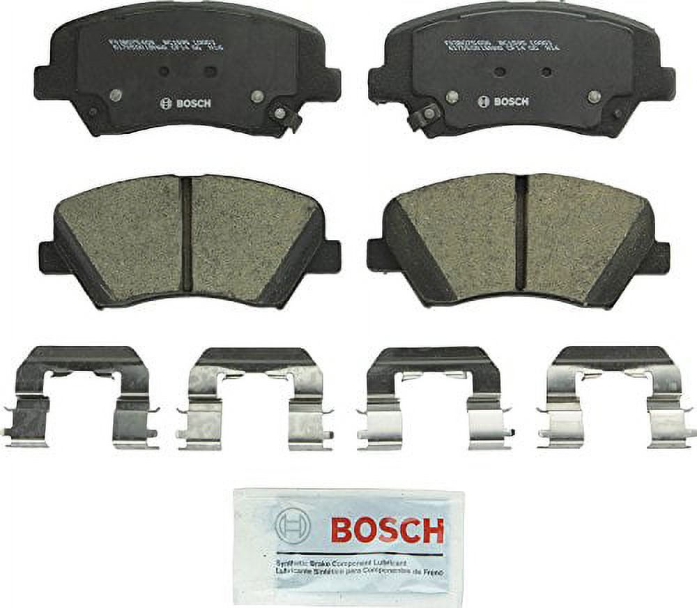 bosch bc1595 quietcast premium ceramic disc brake pad set for 2012-2015 hyundai veloster; front