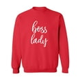 thumbnail image 1 of boss lady Crewneck Sweatshirt, 1 of 3