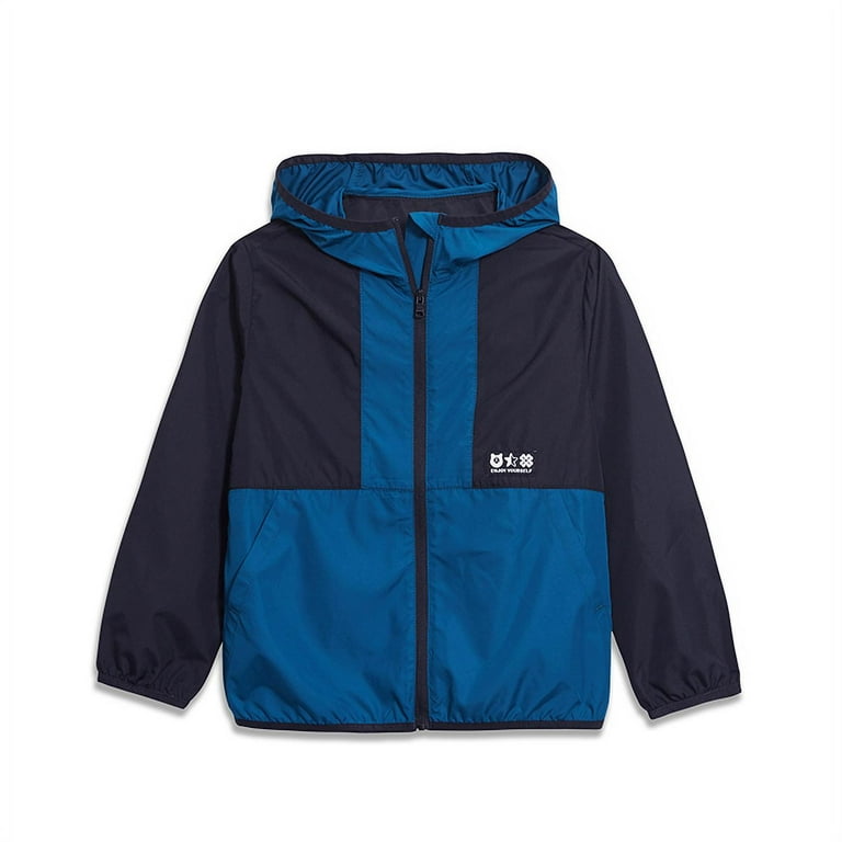 bossini Boys Windproof Water Resistant Hooded Pocketable