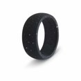 thumbnail image 1 of botthms Black Speckled Active Silicone Ring, 1 of 1