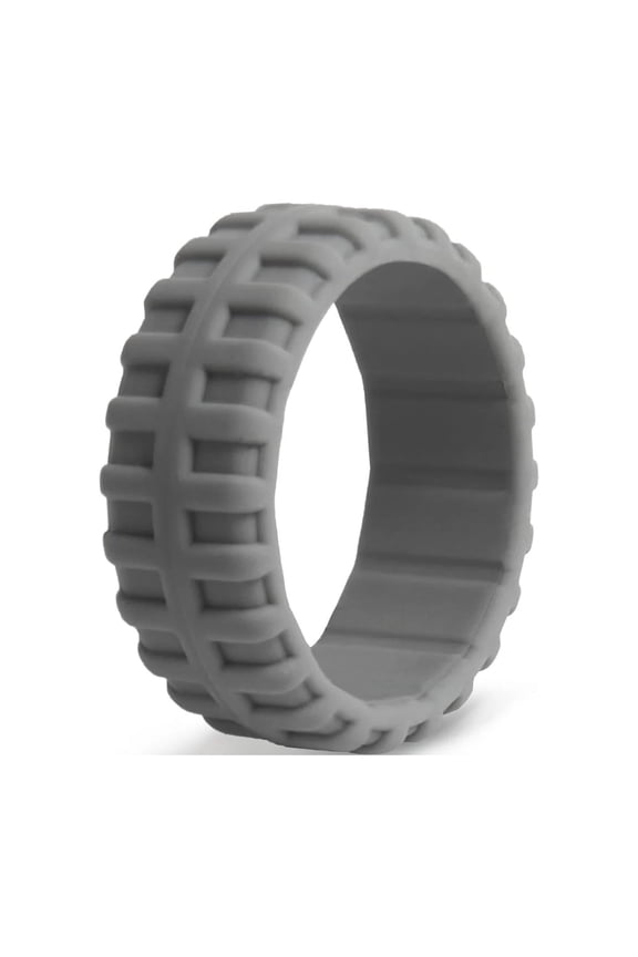 botthms Charcoal Rugged Silicone Ring