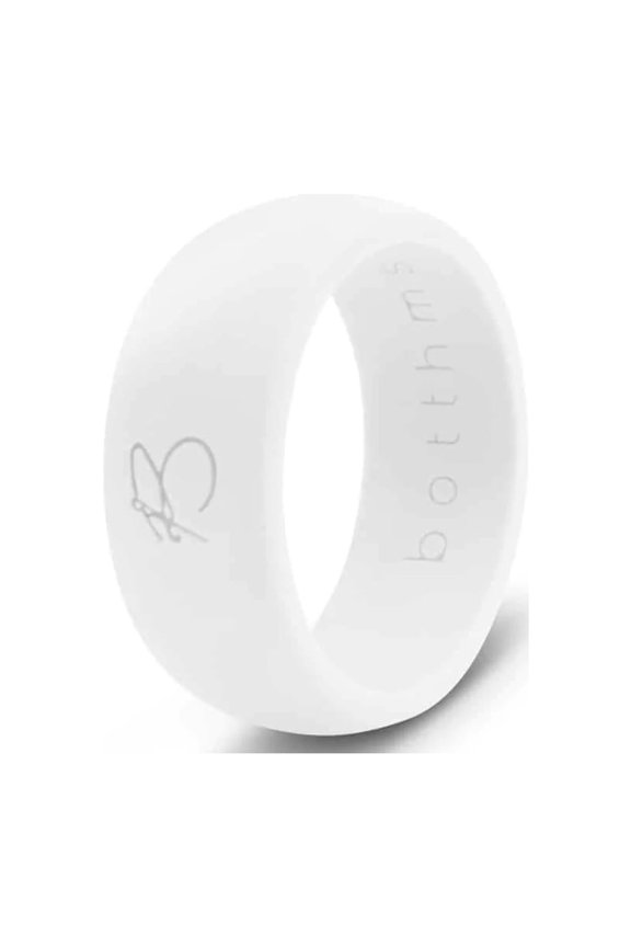 White Active Silicone Ring