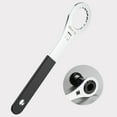 thumbnail image 1 of Bike Bottom Bracket Tool for 44 OD 16 Notch, Cr-V Steel + Ni-Cr Plating 1/2” Driver Bicycle Bottom Bracket Bearing Install Removal Tool for OD 44mm 16 Notch Compatible with BB51/BB52/BB70/BB71/RS500, 1 of 6