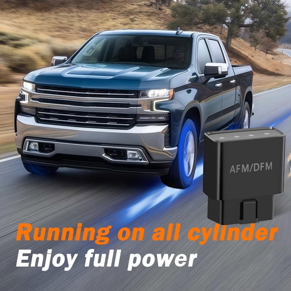 bouncats AFM DFM Disabler Device for GM Engines, Compatible with Silverado Sierra Yukon Escalade 2007-2024, V6 V8 Active Fuel Management Delete Module