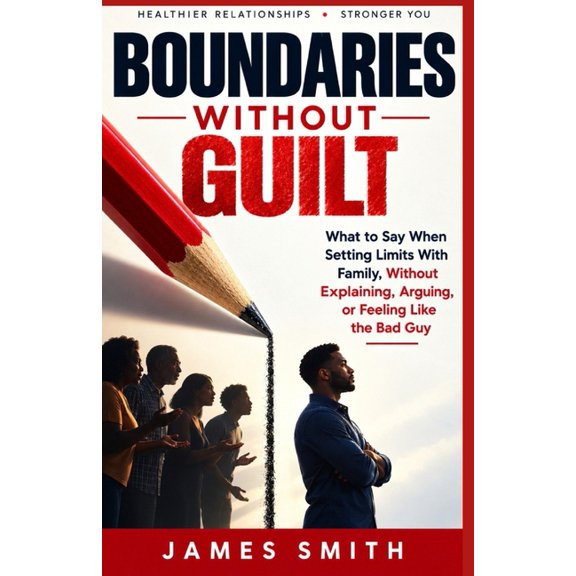 boundaries without guilt: What to Say When Setting Limits With Family, Without Explaining, Arguing, or Feeling Like the , (Paperback)