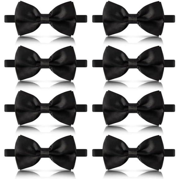 bow ties for men, Pre-tied Men's Bow Ties Adjustable Satin Bow Tie for any Age