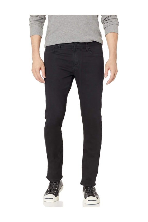 mens Bowery Slim Straight Pant, 32 RG, Black