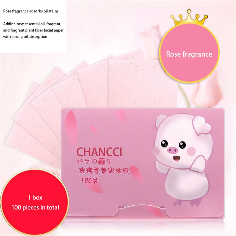 box Face Oil Blotting Paper Protable Matting Face Wipes Facial Cleanser ...