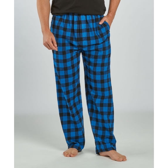 Boxercraft BM6624 Men's Harley Flannel Pant-Roy/Blk Bff Pld-2XL