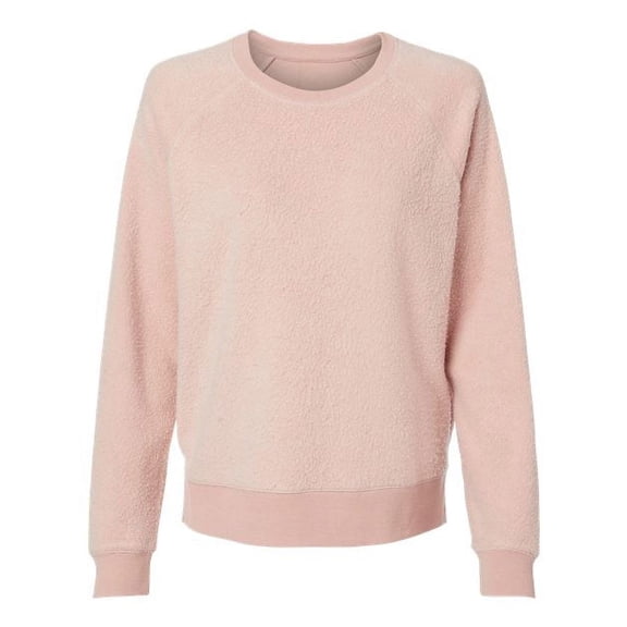 boxercraft Fleece Out Crew Neck Fleece Pullover Super Soft, Blush XL