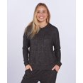 thumbnail image 1 of Boxercraft BW1501 Women's Cuddle Soft Hoodie-Black Heather-L, 1 of 4