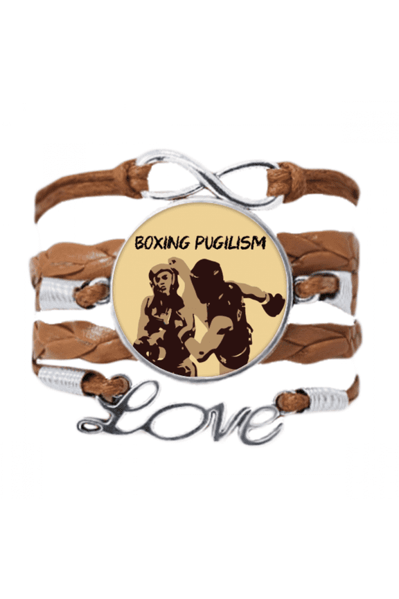 boxing pugilism fist art deco fashion bracelet chain ornament wristband