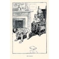 thumbnail image 1 of A boy pretends to be a horse pulling the reigns of a chair with a girl and doll as the driver, on a chair, in the nursery Poster Print by Charles Dana Gibson (18 x 24), 1 of 1