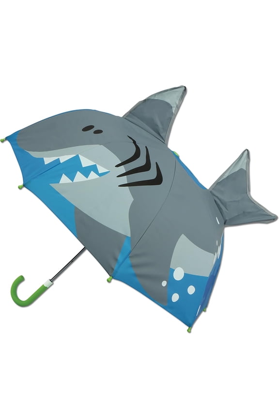 boys Pop Up Umbrella, Shark, One Size US