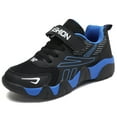 thumbnail image 1 of boys shoes Kids Sneakers quality mesh breathable children's sports blue shoes US size 4.5, 1 of 6