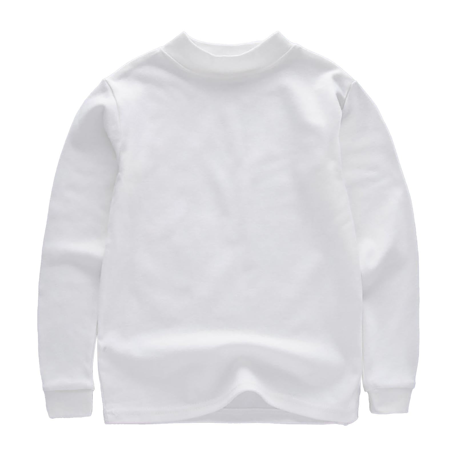 Boys White Cotton Print Shirt