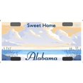 thumbnail image 1 of bp-043 alabama state background blanks flat- bicycle license plates blanks for customizing, 1 of 1