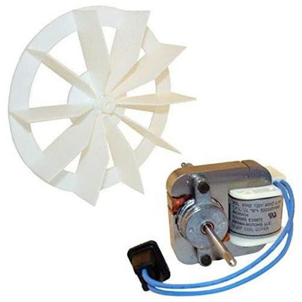 bp27 bathroom fan replacement motor and wheel set, 50 cfm