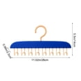 thumbnail image 1 of Bra Hanger Bra Hanger 8 Hook Lingerie Organizer Space Saving Closet Hanger Wall Mountable Underwear Storage Rack forTank Tops Straps Delicates Home Dorm Organization Lingerie Organizer, 1 of 6