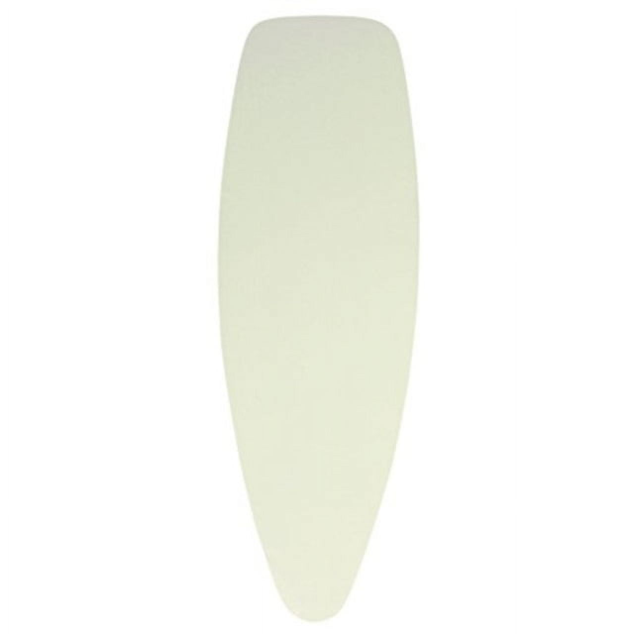 brabantia ironing board cover 53 x 18 inch (size d, extra large) with foam insert ecru