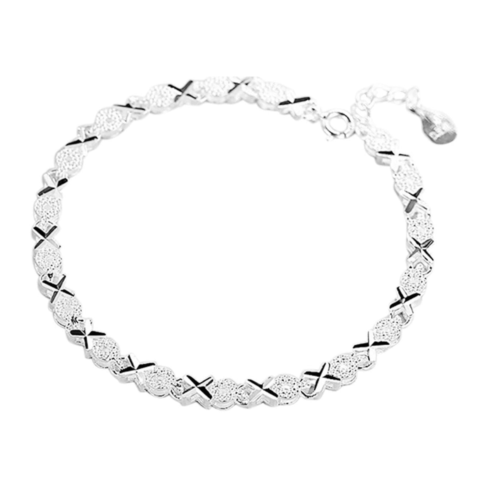 Handmade Bold Devout Silver Bracelet | Silver Stone studded Bracelet for  Girls - Bangles & Bracelets - FOLKWAYS