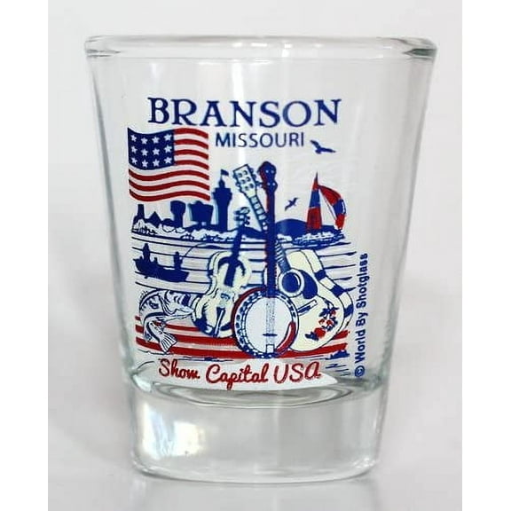 branson missouri great american cities collection shot glass