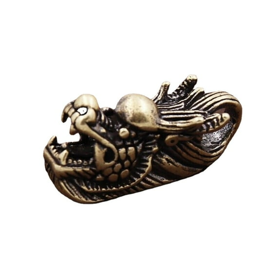 brass Carved dragon head key ring A6 Collection Exquisite