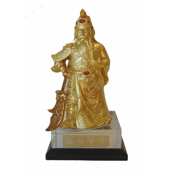 Brass Guan Gong Statue, Metal Kuan Gong