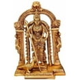 thumbnail image 1 of brass lord murugan statue for temple/ home / office/ gift item, 1 of 1